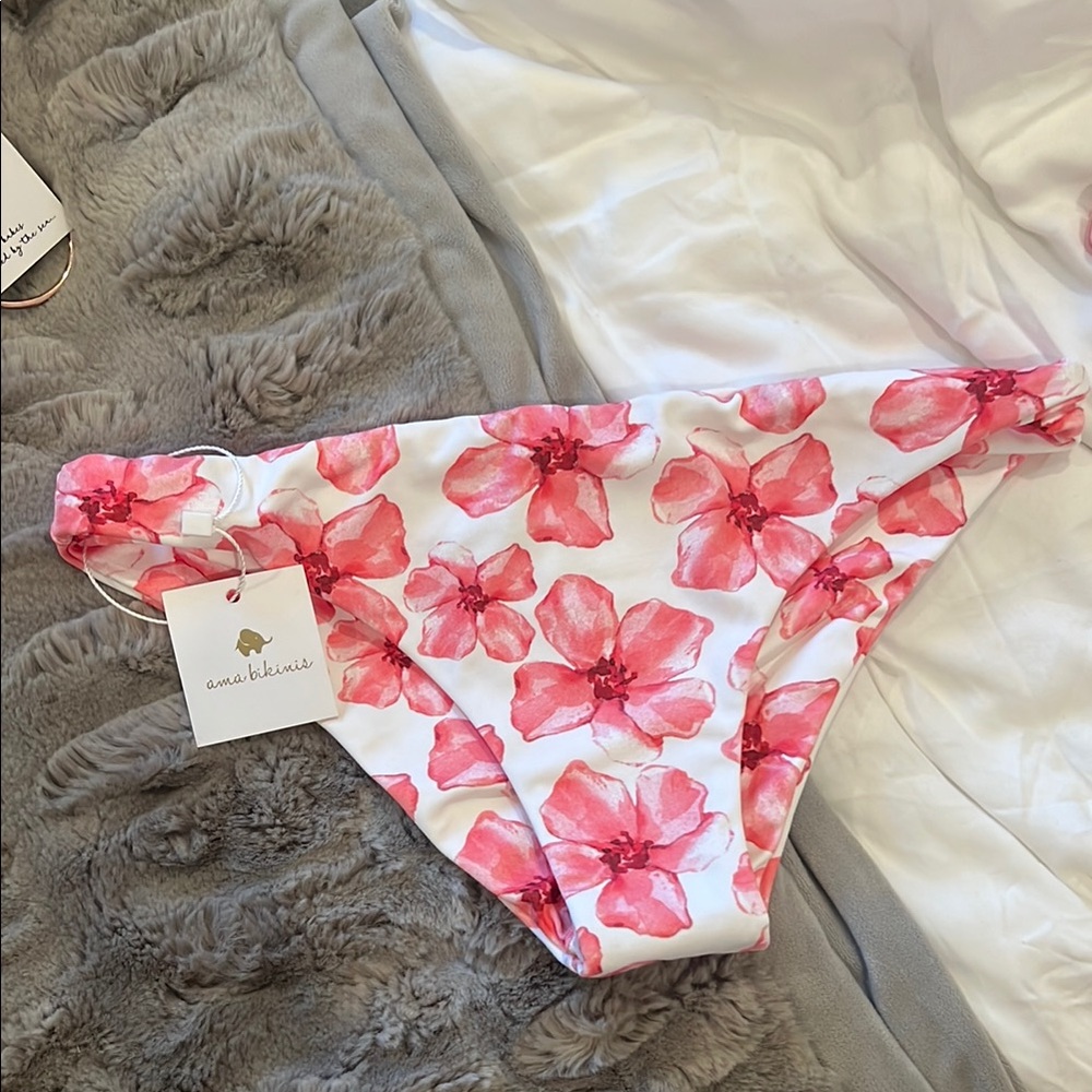 Anna Kosturova Floral Bikini Bottom